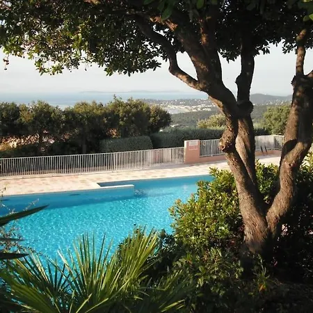 Studio Cosy Vue Imprenable Proche Mer, Plancha Et Piscine La Croix-Valmer