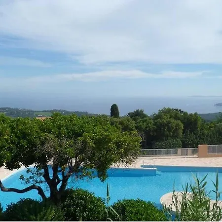 Studio Cosy Vue Imprenable Proche Mer, Plancha Et Piscine * La Croix-Valmer